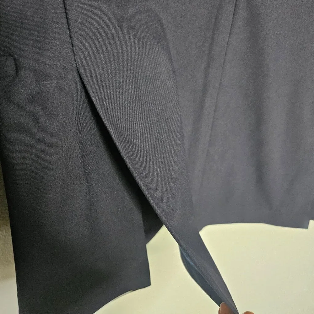Twillory Blazer Men's 38R Navy Blue Sport Coat Jacket Performance Stretch Preppy - Picture 9 of 15